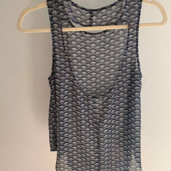 Urban outfitters blue patterned blouse. - Picture 3 of 3